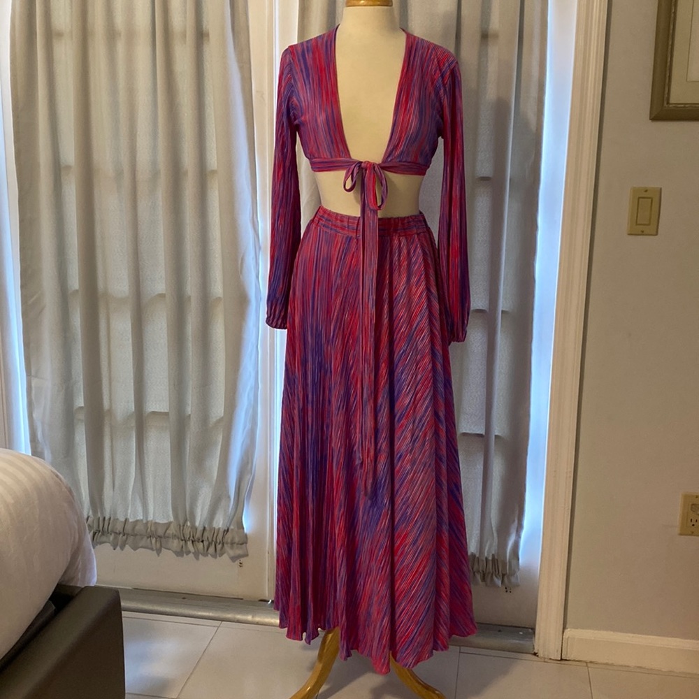 GOODTIME USA brand new with tags 2 piece flowy skirt and top